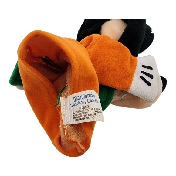Vintage Walt Disney World Disneyland GOOFY 12" Plush Stuffed Animal‎ Hand Puppet - Picture 5 of 6